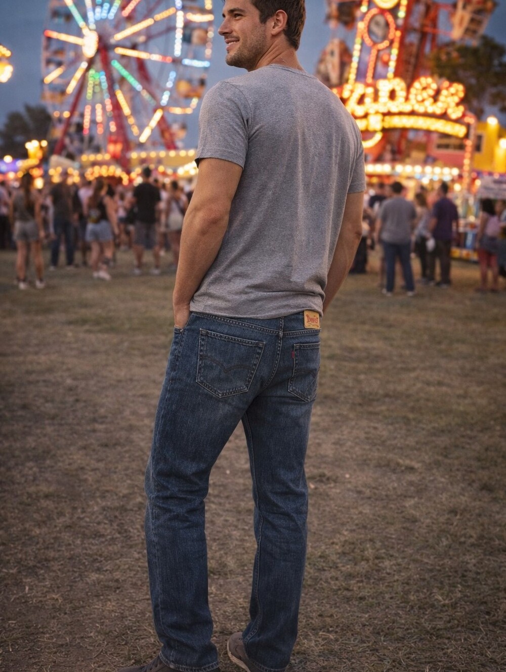 Levi’s 514 Men’s Straight Fit Jeans – Classic Mid‑Rise Denim